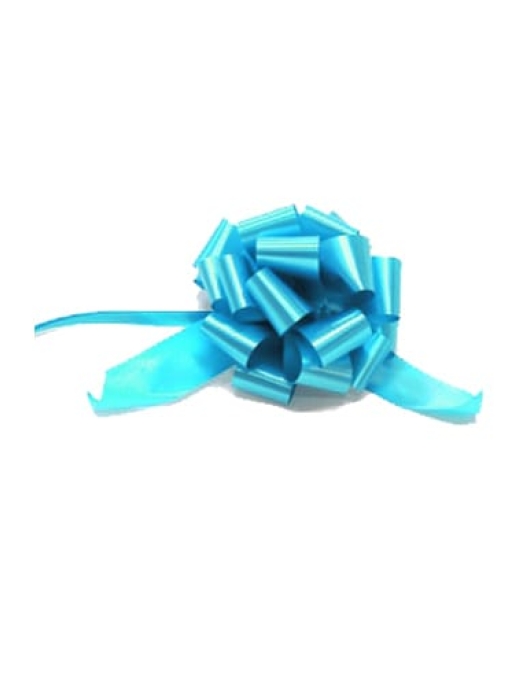 Sky Blue Flower Ribbon Strips - 1 pcs 
