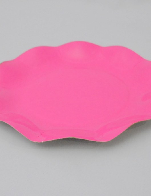 Paper Plate Curve border 27cm