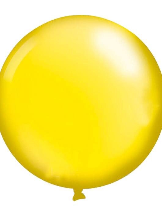 Yellow Large Balloons 43cms