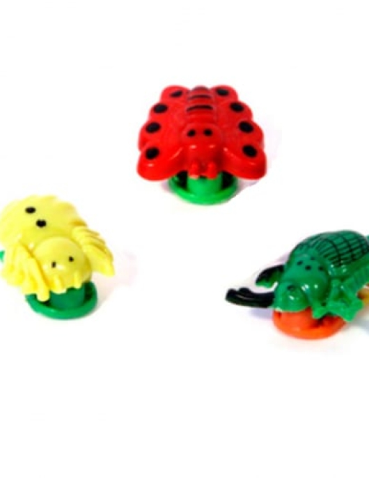 Clackers 12Uc (Plastic Bugs and Animals)