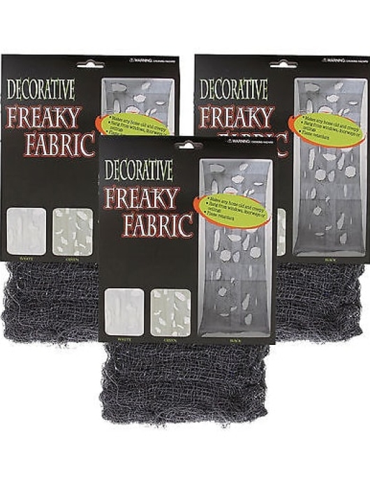 Black Freaky Net 75 x 300cms