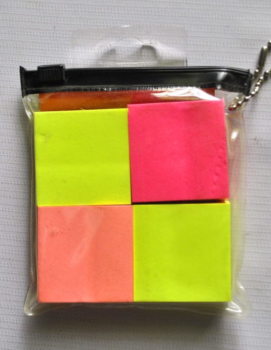 Notsa Adhesivas Colores 4 un n (Small Notes Chits)