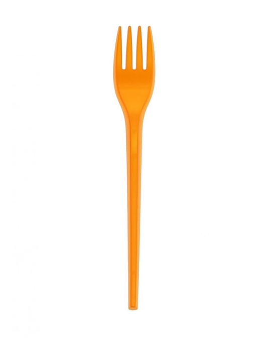 Yellow Plastic Forks 