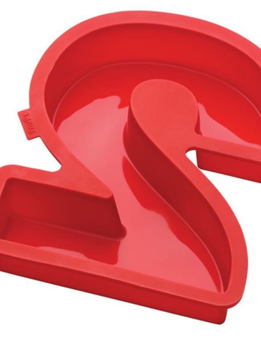 Silicone Cake Mould Number 2 - Red