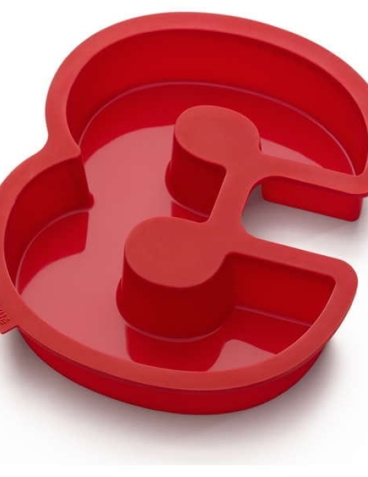 Silicone Cake Mould Number 3 - Red
