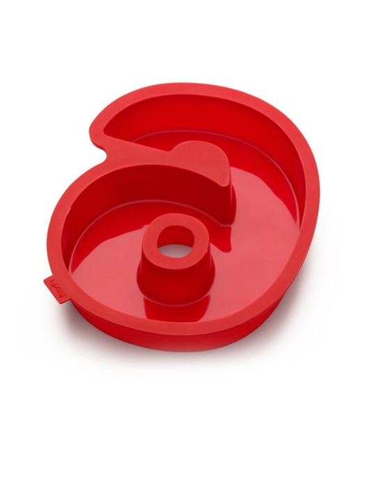 Silicone Cake Mould Number 8 - Red