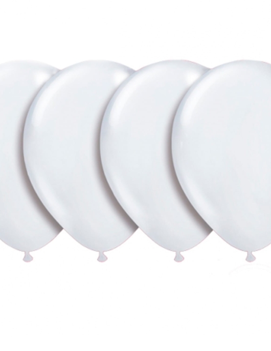 White Pastel Balloons 25 cm