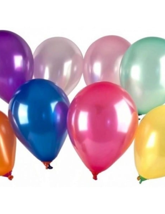 Assorted Metallic Balloons 6cms
