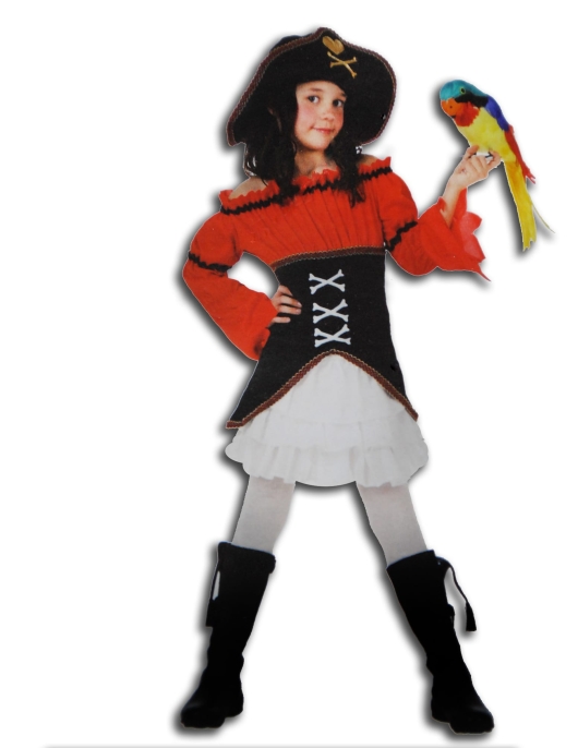 Pirate Girl Kids Costume