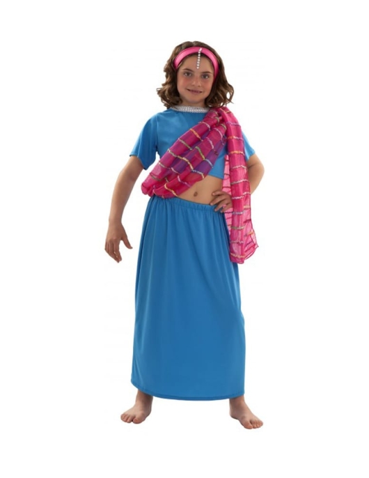 Arabian Long Dress Girls Kids Costume Large