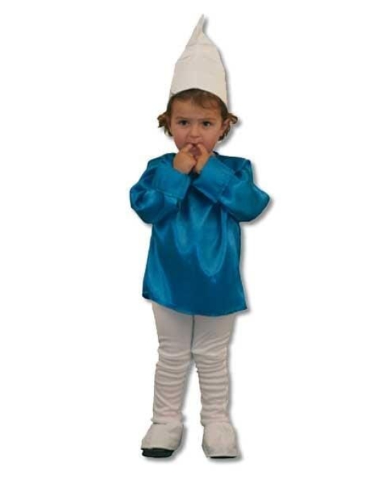 Smurf Costume Kids 1-2 Years