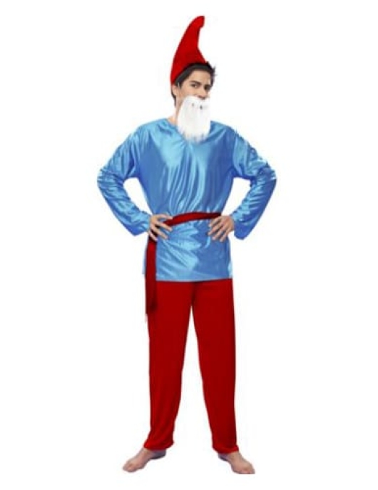Smurfs Boy Costume Adult Free Size