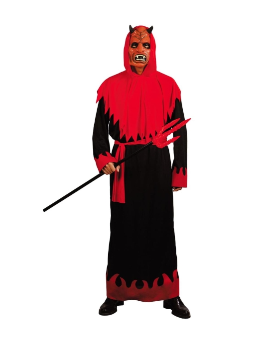 Pack of 1 - Costume - Sinister Devil Costume Adult Free Size