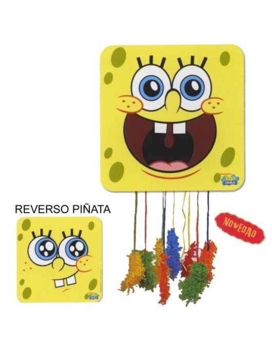Sponge Bob Paper Pinata Large 43 x 43cms
