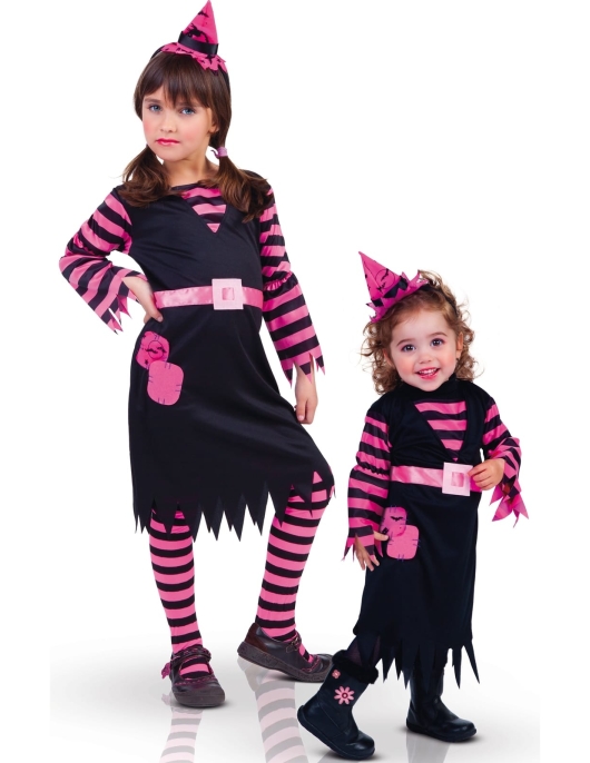 Witch Patch Girl Kids Costume Large 10-12 Years