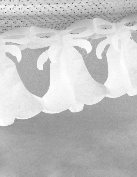  White Bells Garland - 4 meters