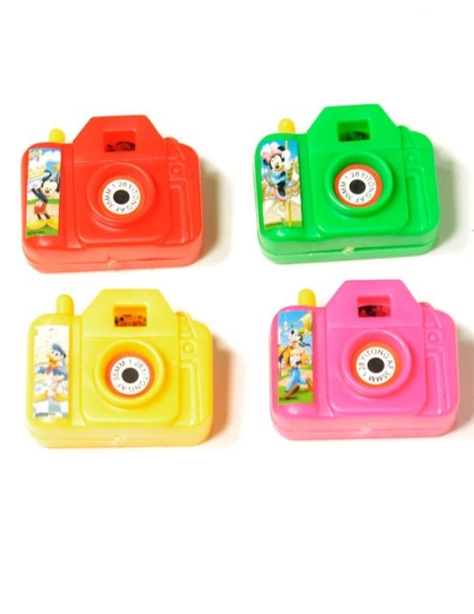 Assorted Plastic Mini Mickey Mouse Camera 4pcs