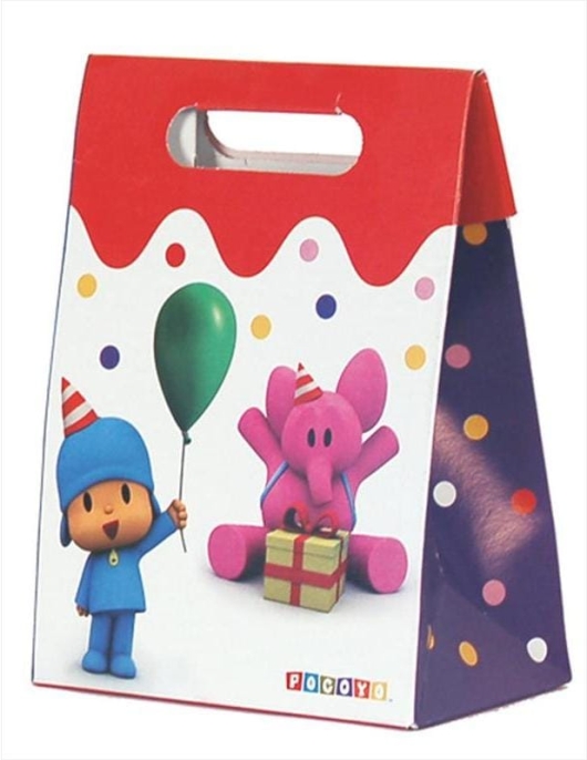 Pocoyo Party Boxes 4pcs