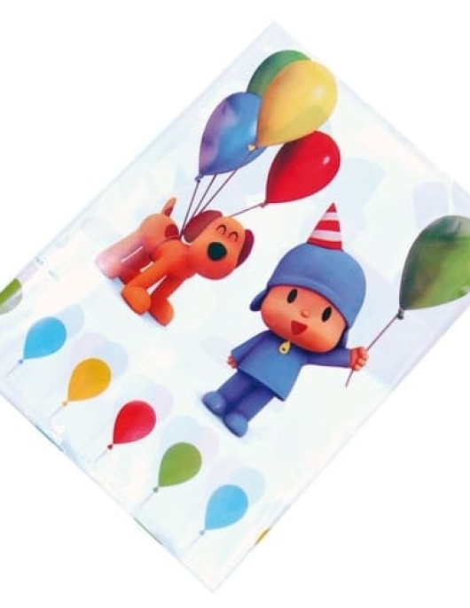 Pocoyo Plastic Table Cover 120 X 180cms