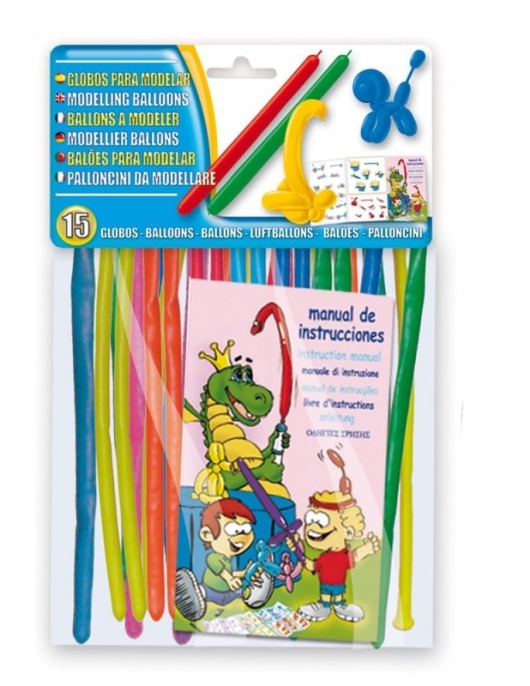 Assorted Twisting long Balloons 260Q 15pcs