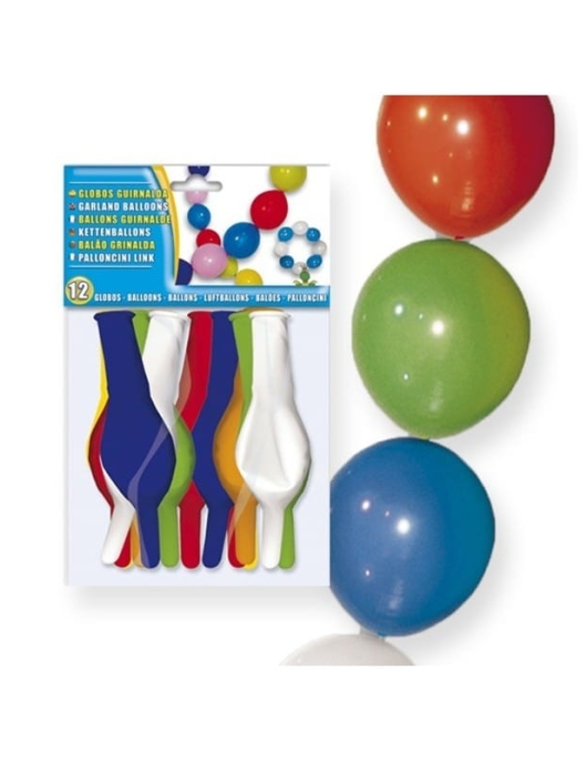 Assorted Garland Balloons 28cms 