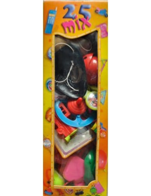 Kids Mix Party Toys and Noise Box - 25 pcs