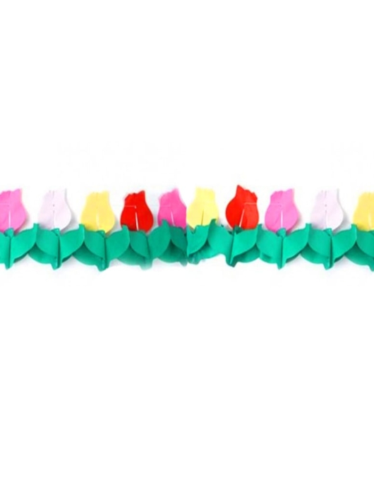 Red Rose Garland - 4 meters