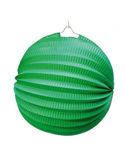 Aqua Blue Round Paper Lanterns - 1 pcs