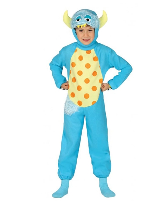 Monster Boy Kids Costume Small 4-6 Years