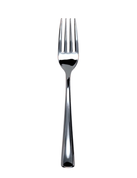 Silver Metallic Plastic Forks 