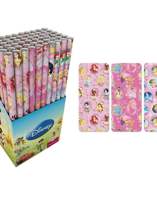 Gift Wrap Paper Roll ( Disney Princess Different Design)