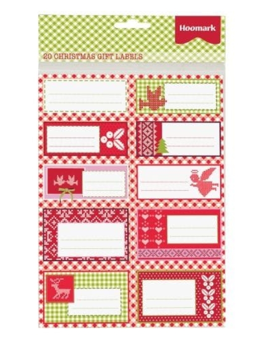 Christmas Gift Labels 20pcs