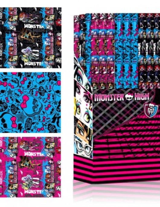 Gift Wrap Papper Roll (Monster High)-2