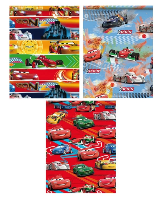 Gift Wrap Paper Roll ( Cars)