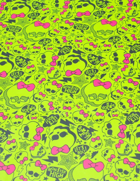 Gift Wrap Papper Roll (Monster High)-1