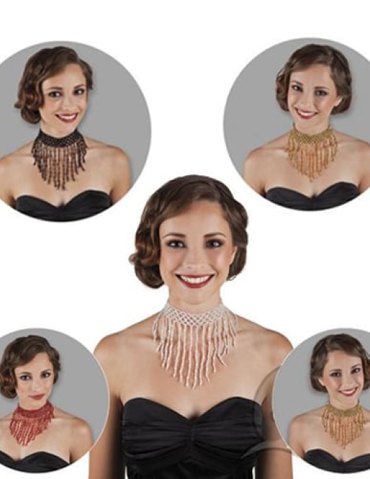 Pack of 1 - Women Black Choker Artificial Jewellery 