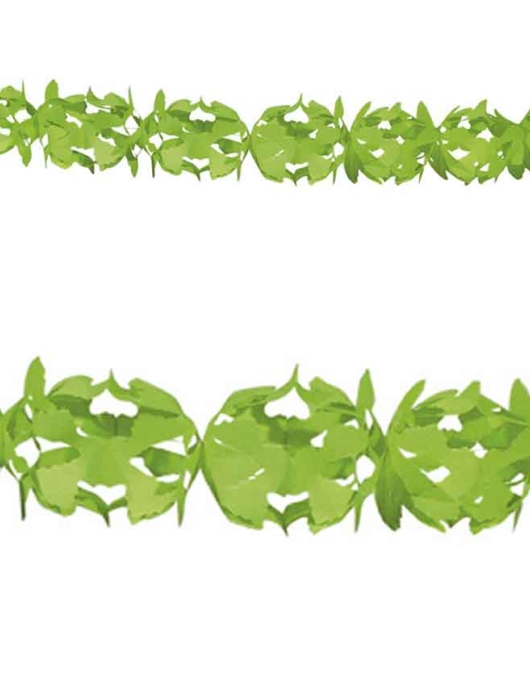Pista Green Flower Garland - 6 meters