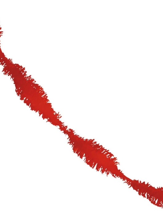 Red Twist Garland 600 x 9cms