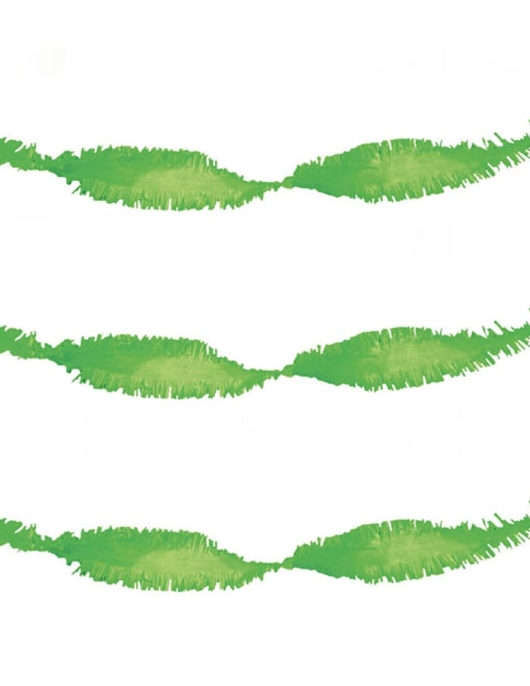 Light Green Swirl Garland - 6meters