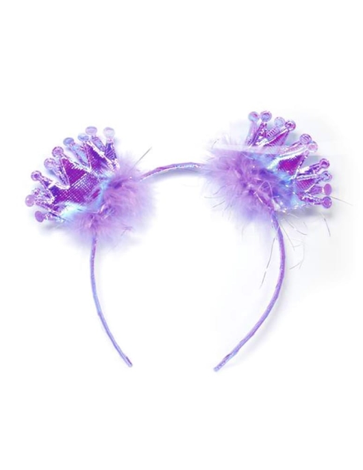 Tiara (Glitter Hair band with Crown Furr)