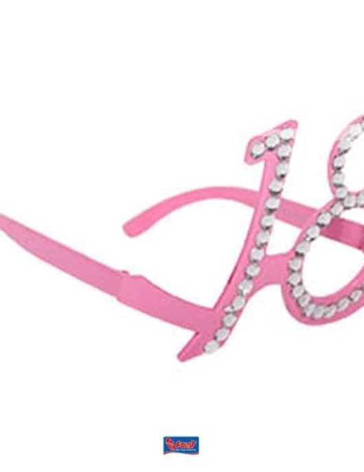 Silver Stone Party Eye Wear Number 18 - Pink