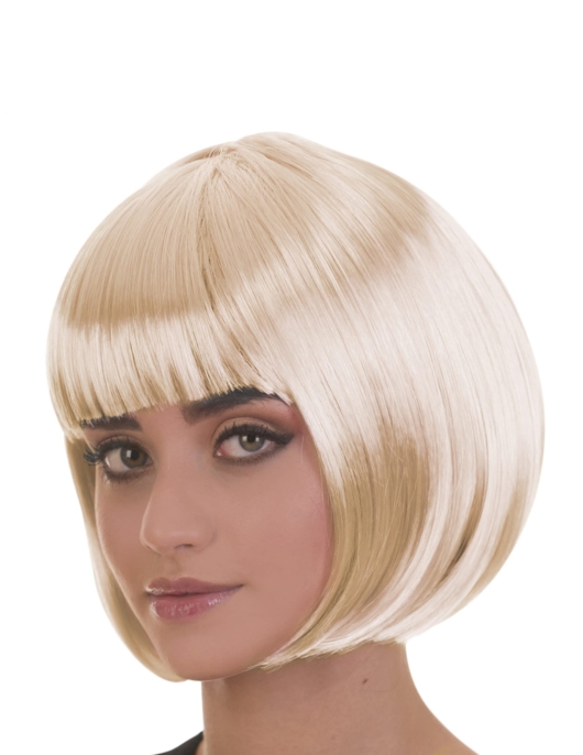 Golden Short Hair Wig 