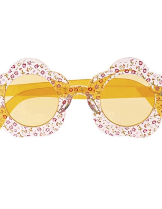 Flower Printed Beach Sun Glasses 