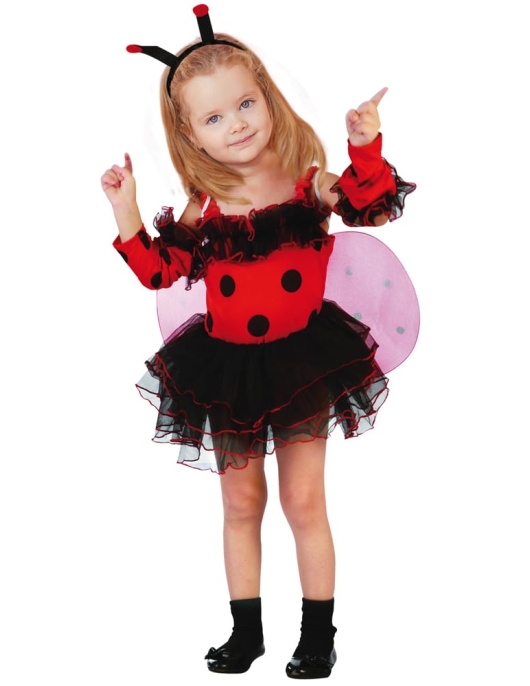 Ladybug Girl Costume Toddler 1-2 Years