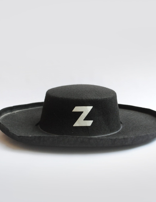 Sombrero Fieltro Zorro (Zorro Cowboy Hat)