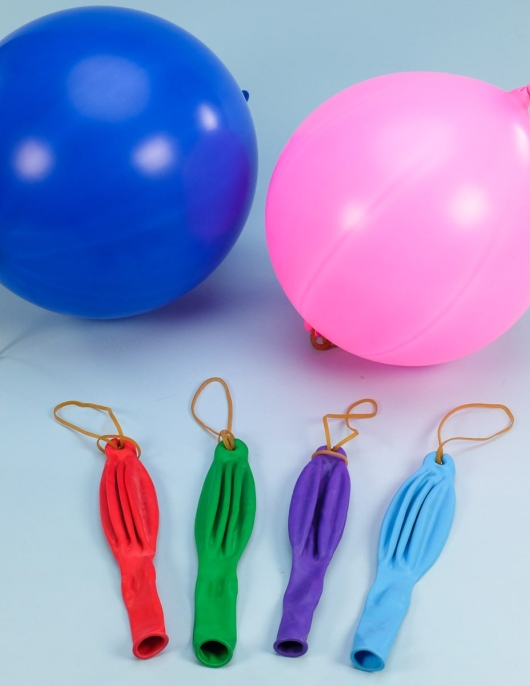 Assorted Large Punch Balloon 75cm 4pcs