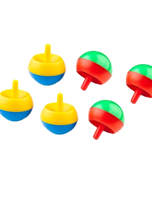 Assorted Plastic Top 6pcs 