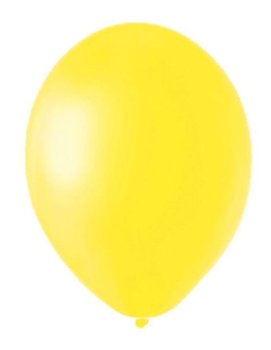 Yellow Pastel Balloons 25 cm