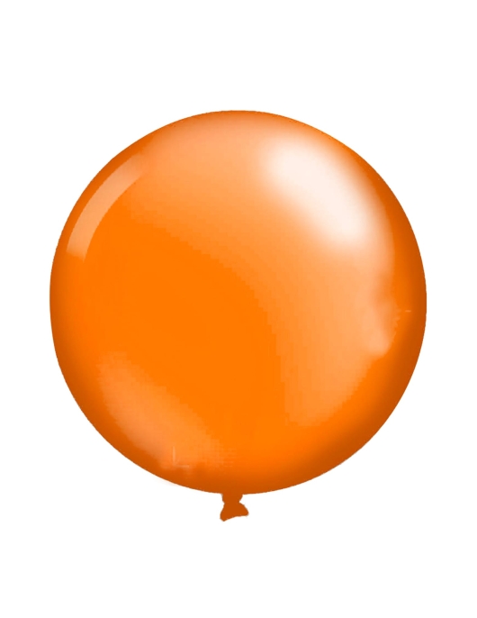 Orange Giant Balloon 76 cm