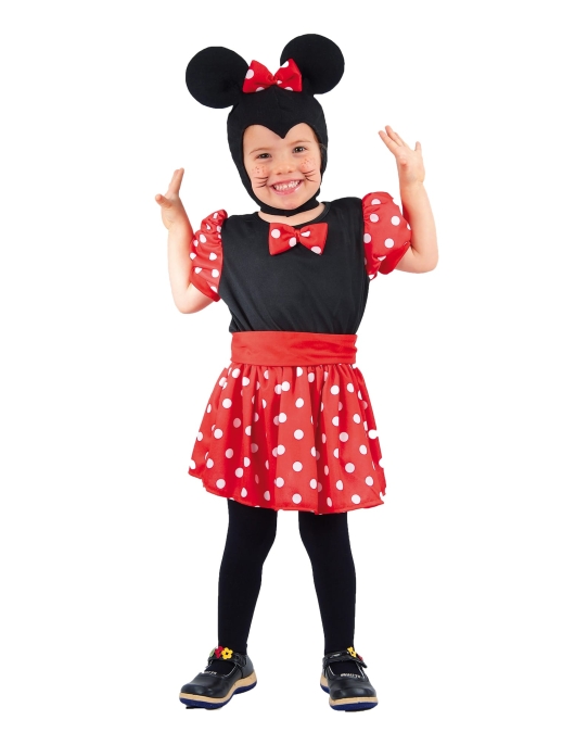 Minnie Mouse Girl Toddler Costume 